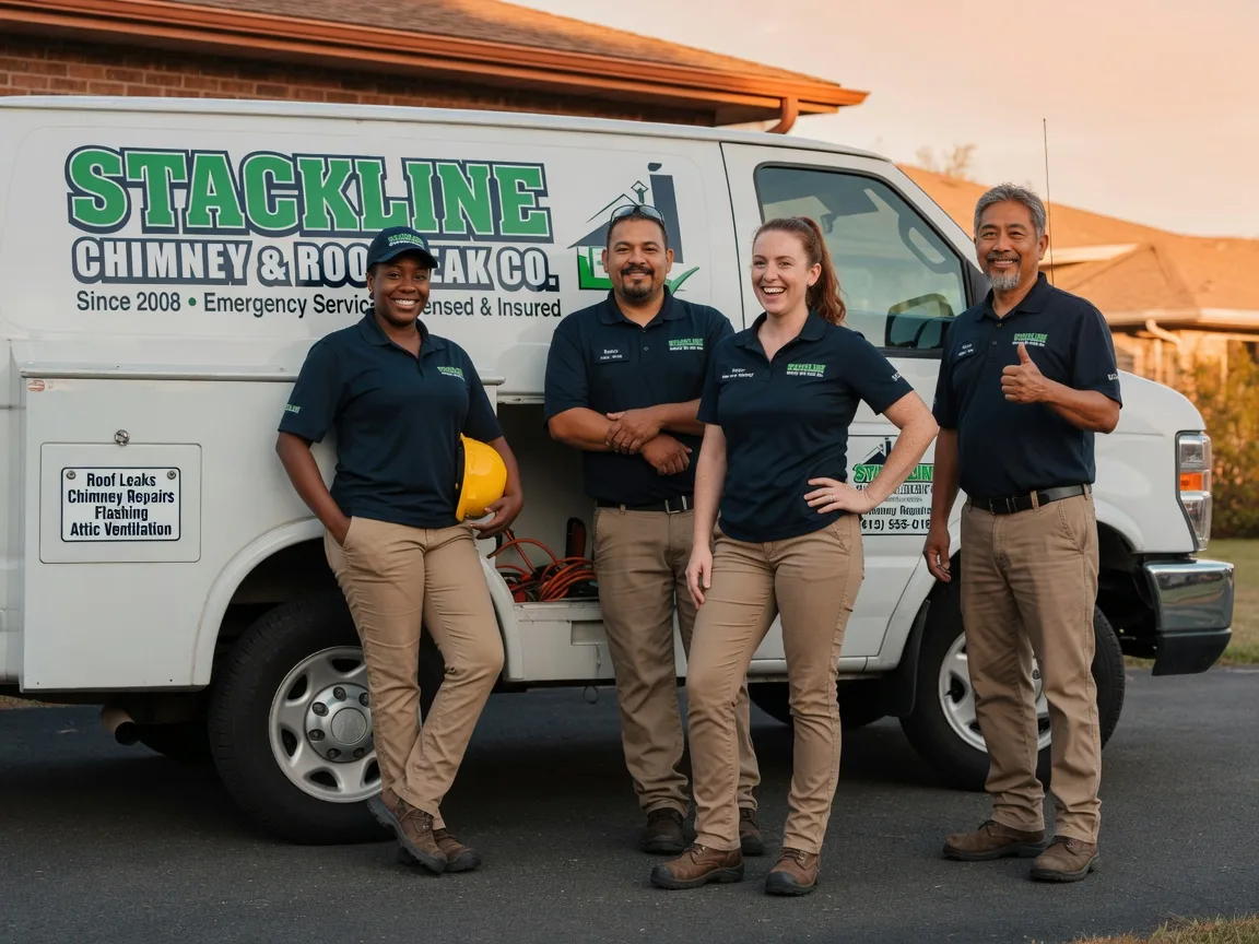 Chimney flashing repair company in Mansfield, MA